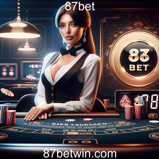 A Experiência Imersiva do Cassino Ao Vivo no 87bet